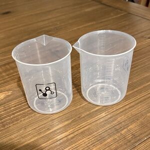 Disneyland Avengers Campus Pym Test Kitchen Beer Cocktail Tasting Lab Cups X 2